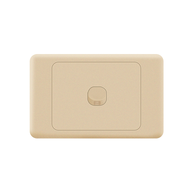 Australia Type-AS 1 Gang 2 Way switch-Gold